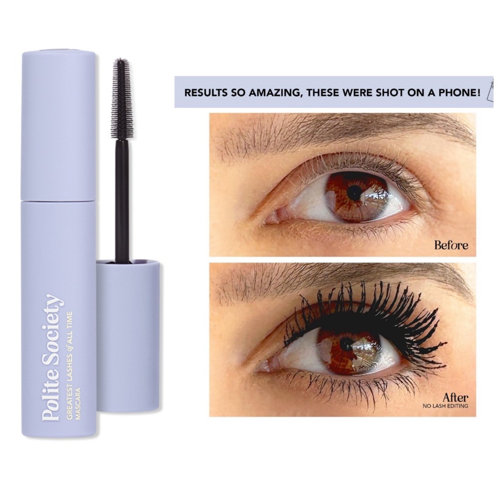 NEW Polite Society GLOAT Greatest Lashes of All Time Mascara Full Size